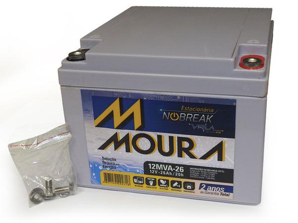 Bateria Moura Centrium Energy 12mva-26 Estacionaria Nobreak 12v 26ah - 488