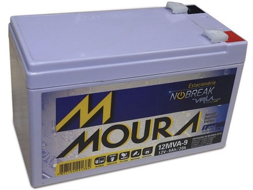 Bateria Moura Centrium Energy 12Mva-9 Estacionaria Nobreak 12V 9Ah