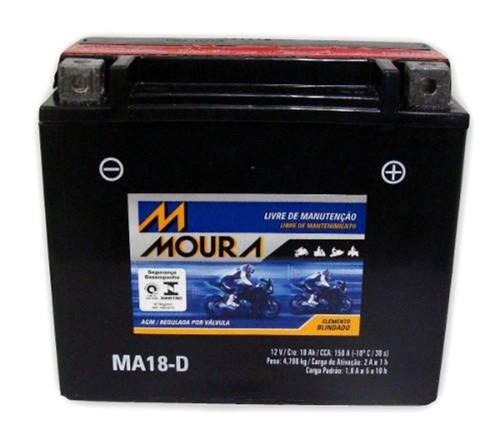 Bateria Moura Breakout 2013 2014 2015 Ma18d Ytx 20Lbs