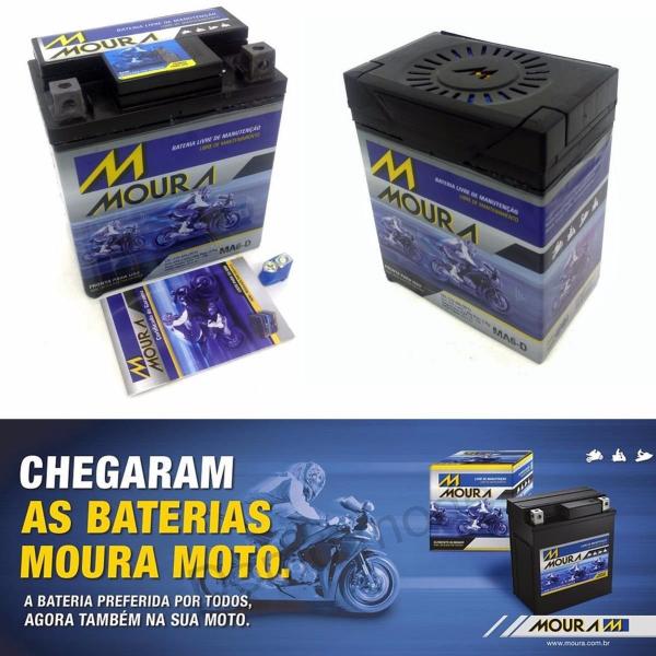 Bateria Moura Moto Ma6d -12v - 6AH