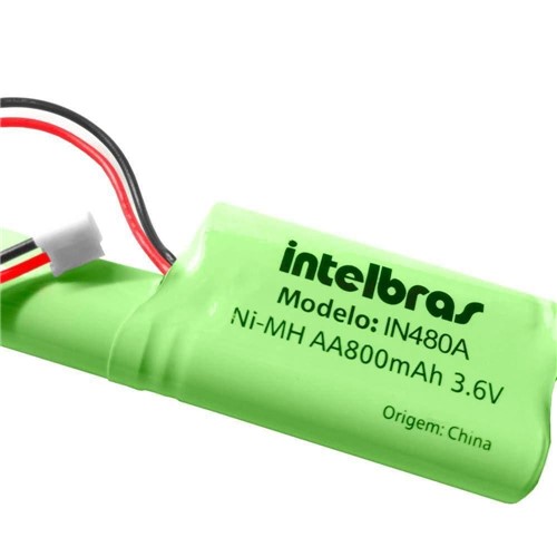 Bateria NI-MH 3,6V/800MAH IN480A Intelbrás (1880855)