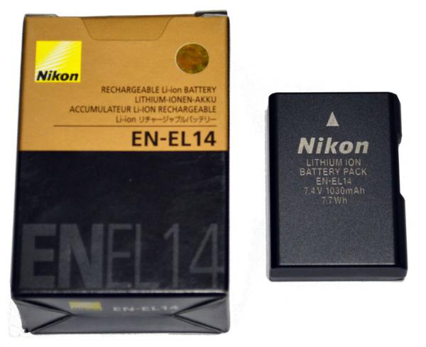 Bateria Nikon En-el14 D3100 D3200 D3300 D5200 D5100