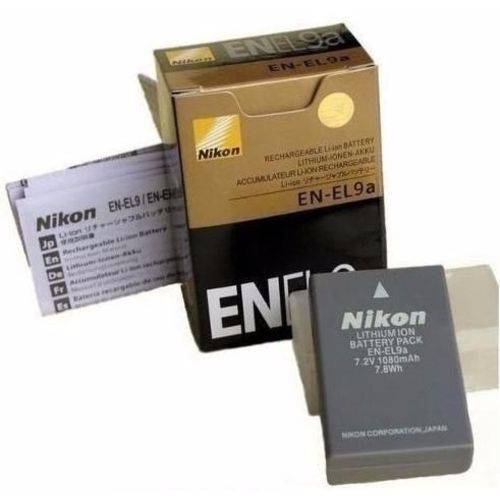 Bateria Nikon En-el9a Original El9 D40 D40x D60 D3000 D5000 ORIGINAL