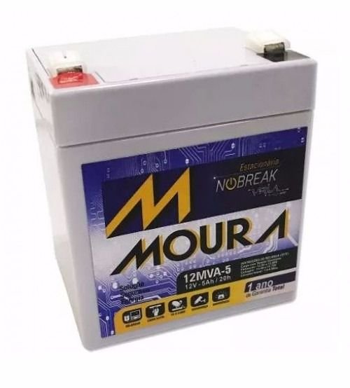 Bateria Nobreak Moura 12V 5A
