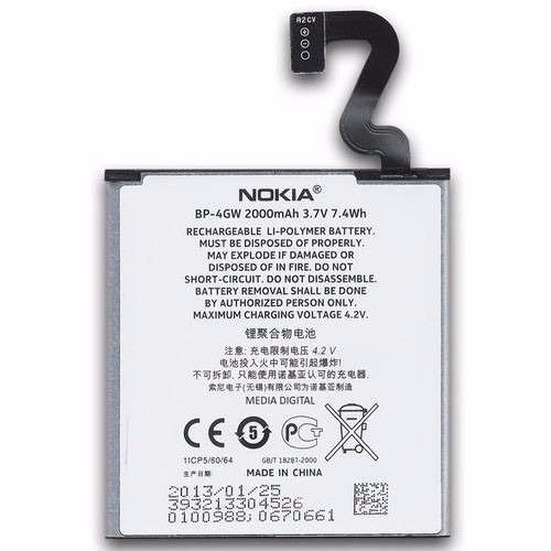Bateria Nokia Lumia N720 720 N920 920 BP-4GW Original