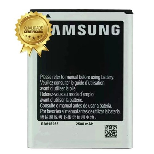 Tudo sobre 'Bateria Note 1 N7000 Gt-n7000 Eb615268 1 Linha - Samsung'