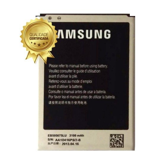Bateria Note 2 N7100 EB595675 3100 MAH Original - Samsung