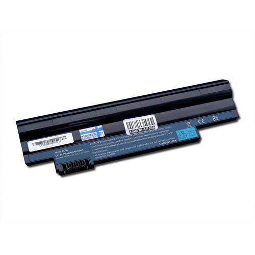 Tamanhos, Medidas e Dimensões do produto Bateria Notebook - Acer Aspire One D257 - Preta