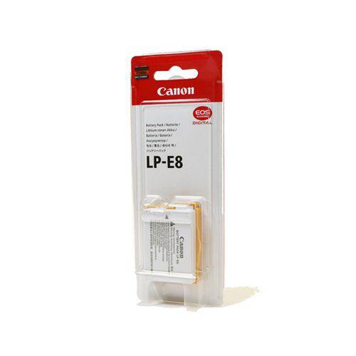 Tudo sobre 'Bateria Original Canon LP-E8 para T3i/T5i'