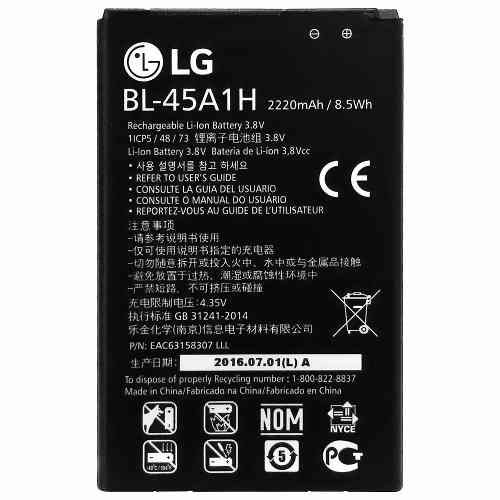 Bateria Original LG K10 K430DSF, K10 TV K430TV Original - BL-45A1H - LG