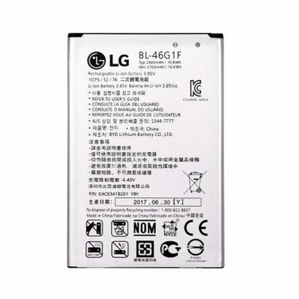 Tudo sobre 'Bateria Original LG M250 K10 Novo BL-46G1F'