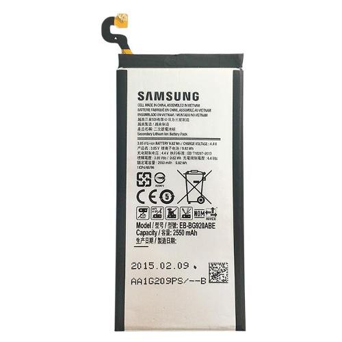 Bateria Original Samsung Galaxy S6 Sm-G920 Eb-Bg920abe