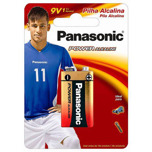 Bateria Panasonic 9v Alcalina