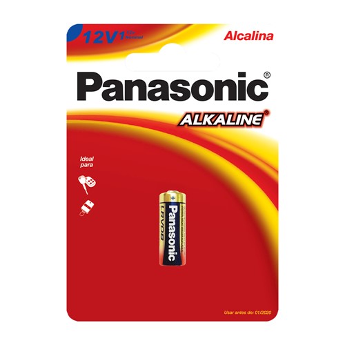 Bateria Panasonic Alcalina 12V com 1 Unidade