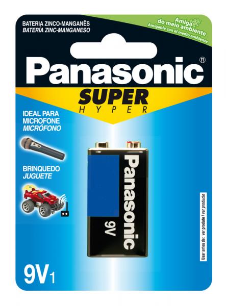 Bateria Panasonic Comum 9 V En
