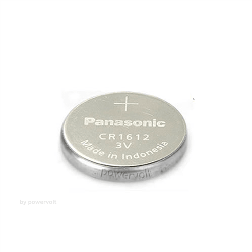 Bateria Panasonic Cr1612 Lithium 3.0V - Cartela C/01 Un