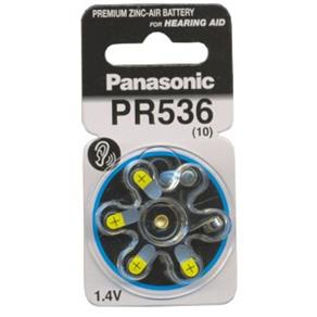 Bateria Panasonic PR 536 Cart C/6 Unidades