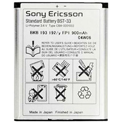 Bateria para Celular Sony Ericsson BST33