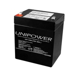 Bateria para nobreak interna selada 12V 5,0AH - Unipower