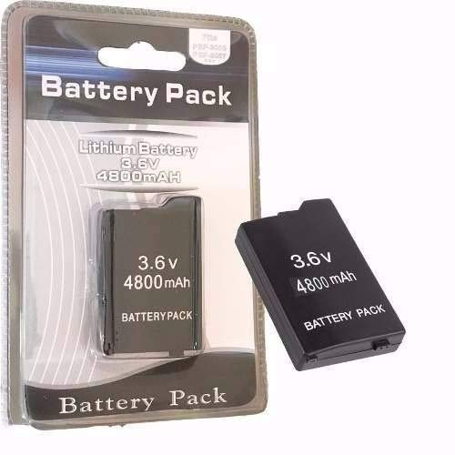 Bateria para PSP Série 2000 3000 4800mAh Battery Pack