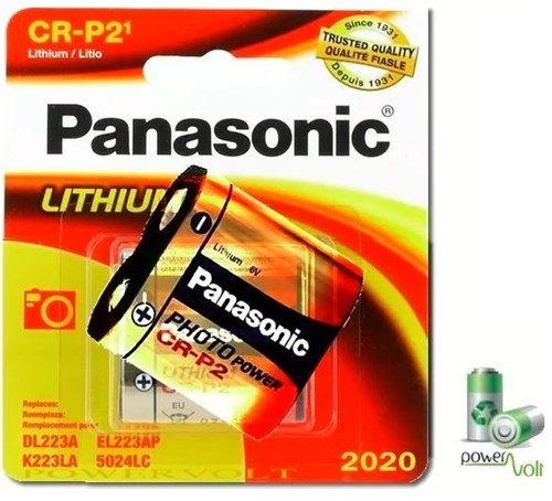 Bateria Pilha Cr-P2 6V Lithium Photo | Lacrada Panasonic