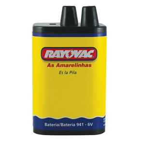 Bateria Rayovac 941 6V High Power não Inclui Mercúrio 10943