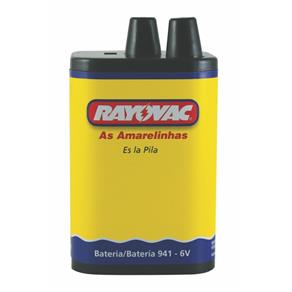 Bateria Rayovac Amarelinha 6 Volts (941)