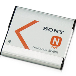 Tudo sobre 'Bateria Recarregável de InfoLITHIUM Tipo N - NP-BN1 - Sony'