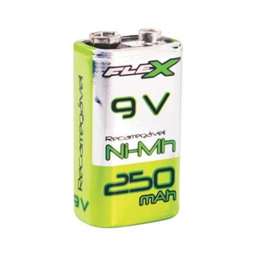 Bateria Recarregavel Flex 9V