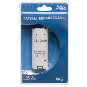 Bateria Recarregável Neo 3600mAh P/ Wii