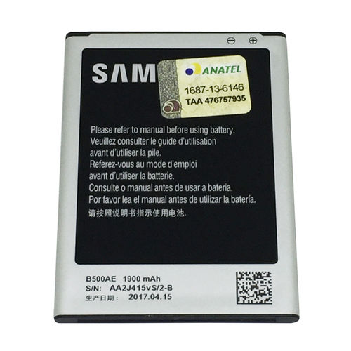 Bateria Samsung 3.8v 1900mah B500ae Galaxy S4 Mini I9192 I9190 Gt-i9195