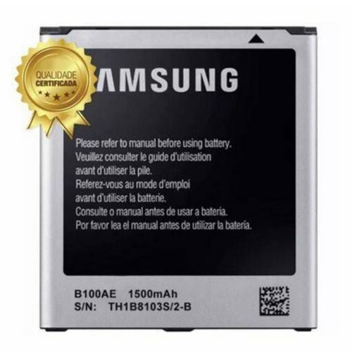 Tudo sobre 'Bateria Samsung B100AE 1500 MAh'