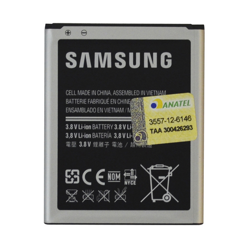 Tudo sobre 'Bateria Samsung Galaxy Gran Duos Gt-I9082 - Eb535163lu'