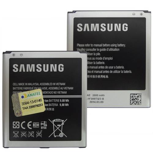 Tudo sobre 'Bateria Samsung Galaxy Gran 2 Duos Tv G7102'