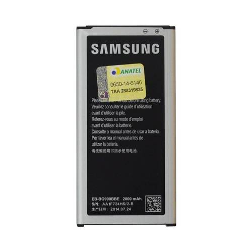 Tudo sobre 'Bateria Samsung Galaxy S5 - Sm-G900m - Eb-Bg900bbe - Original'