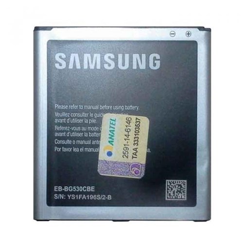 Tudo sobre 'Bateria Samsung Gh43-04372a Eb-Bg530cbe Galaxy Gran Prime Original'