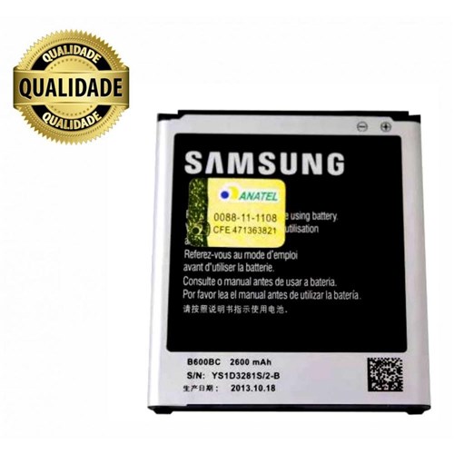 Bateria Samsung Gt-9505 S4/S7102 B600be 2600 Mah Original