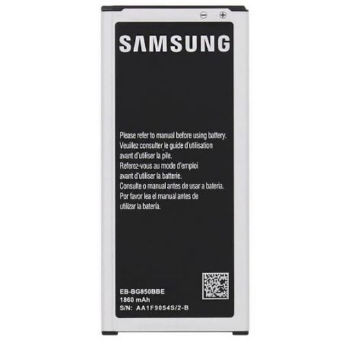 Tudo sobre 'Bateria Samsung SM-G850M Galaxy Alpha'