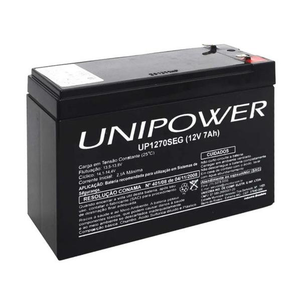 Bateria Selada 12v/7a UP1270SEG Unipower