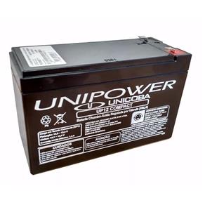 Bateria Selada 12v 7ah Unipower para Alarme Outros