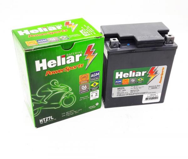 Bateria Selada Heliar Htz7l 12v 6ah Dafra Speed 150