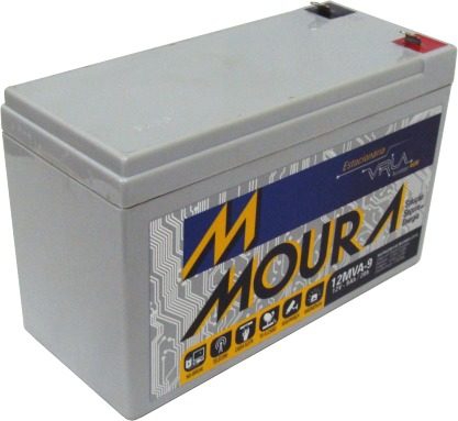 Bateria Selada Moura 9ah 12v Tecnologia Vrla / Agm