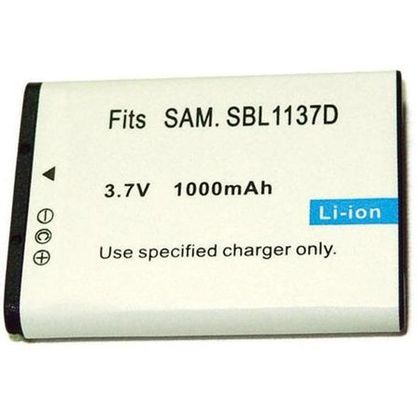 Bateria SLB-1137D para Samsung (1000mAh e 3.7V)