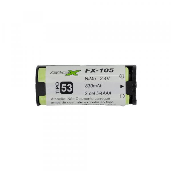 Bateria Tel 105 2.4v 830mah Fx-105 Flex