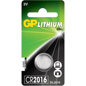 Bateria 3V Lítio CR2016-IC5 GP