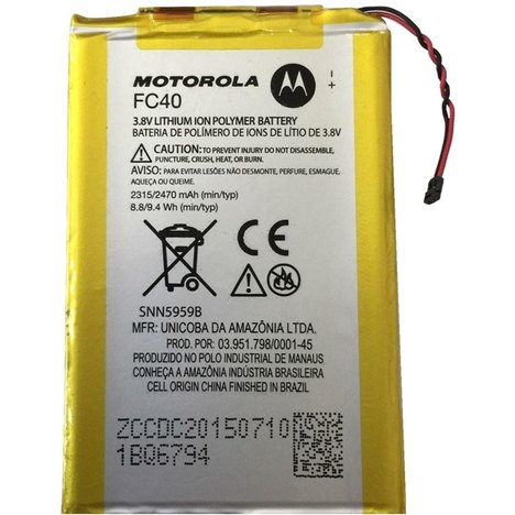 Bateria Xt1544 Motorola Moto G3