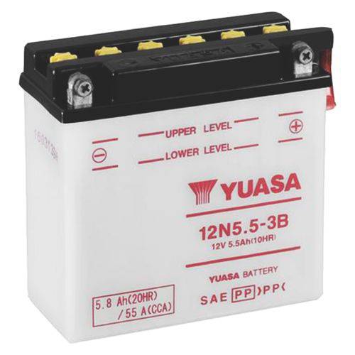 Bateria Yuasa 12n5.5-3b Ybr 125 Rd 125/135 Rdz 125/135 Rd350