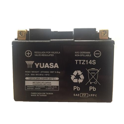 Bateria Yuasa Ttz14s Shadow 750 Transalp Midnight 950 Cb1300