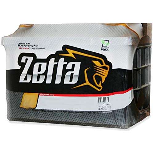 Bateria Zetta 45ah - Z45d - Fabricação Moura - Selada