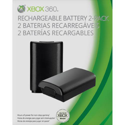Baterias Recarregáveis P/ Xbox 360 - Microsoft
